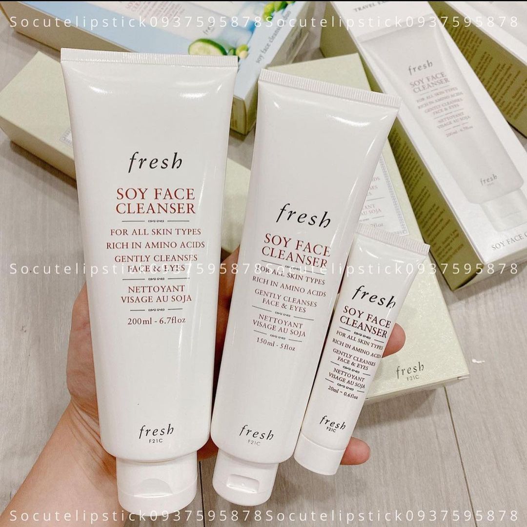 Sửa rữa mặt Đậu Nành Freesh Soy Face Cleanser 15ml