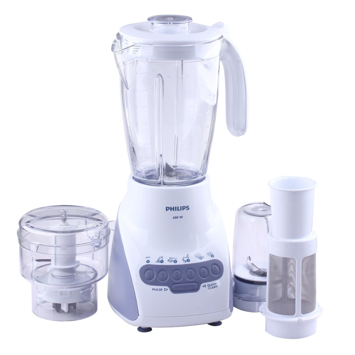 Máy xay sinh tố Philips HR2118 2.0L (Trắng) - Hàng Nhập Khẩu