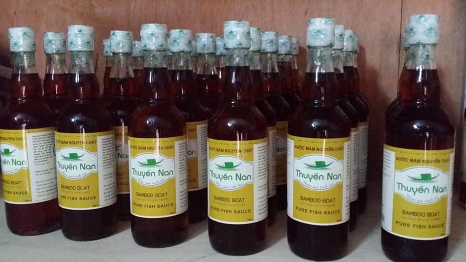 Nước Mắm Nguyên Chất Thuyền Nan 500ml
