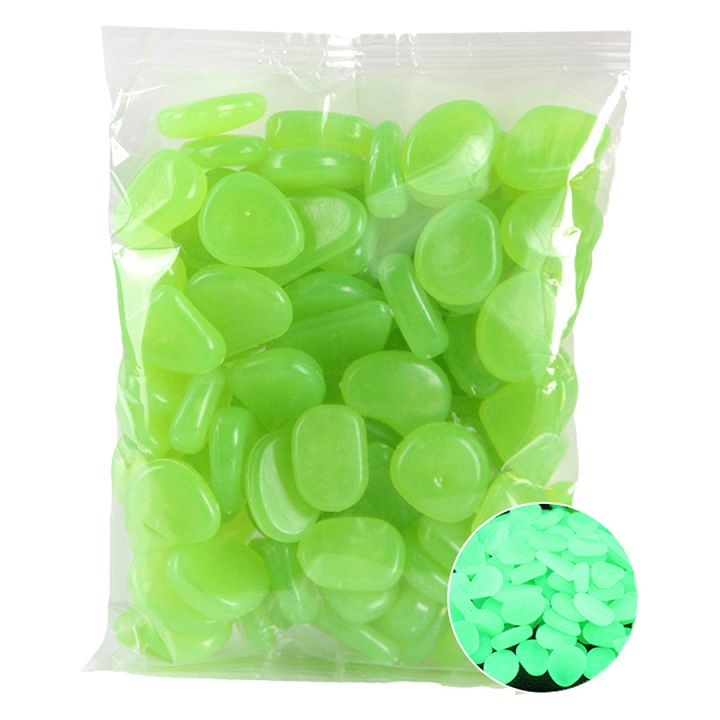 ĐÁ CUỘI MỚI PHÁT SÁNG, 100 VIÊN ĐÁ CUỘI TRANG TRÍ