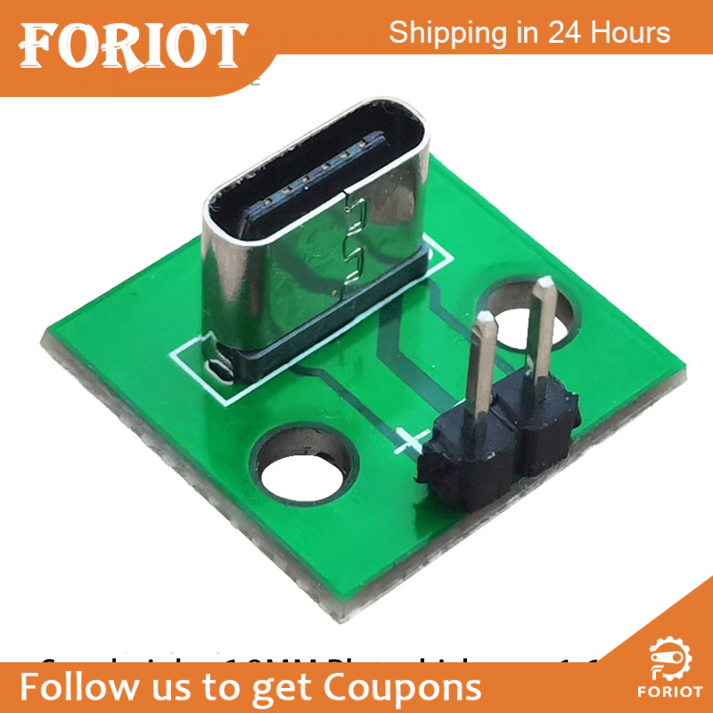 Foriot Bo Mạch Đột Phá USB Type-C Bo Mạch Chuyển Đổi PCB Loại Đầu Nối Nối Nối Tiếp Cơ Bản