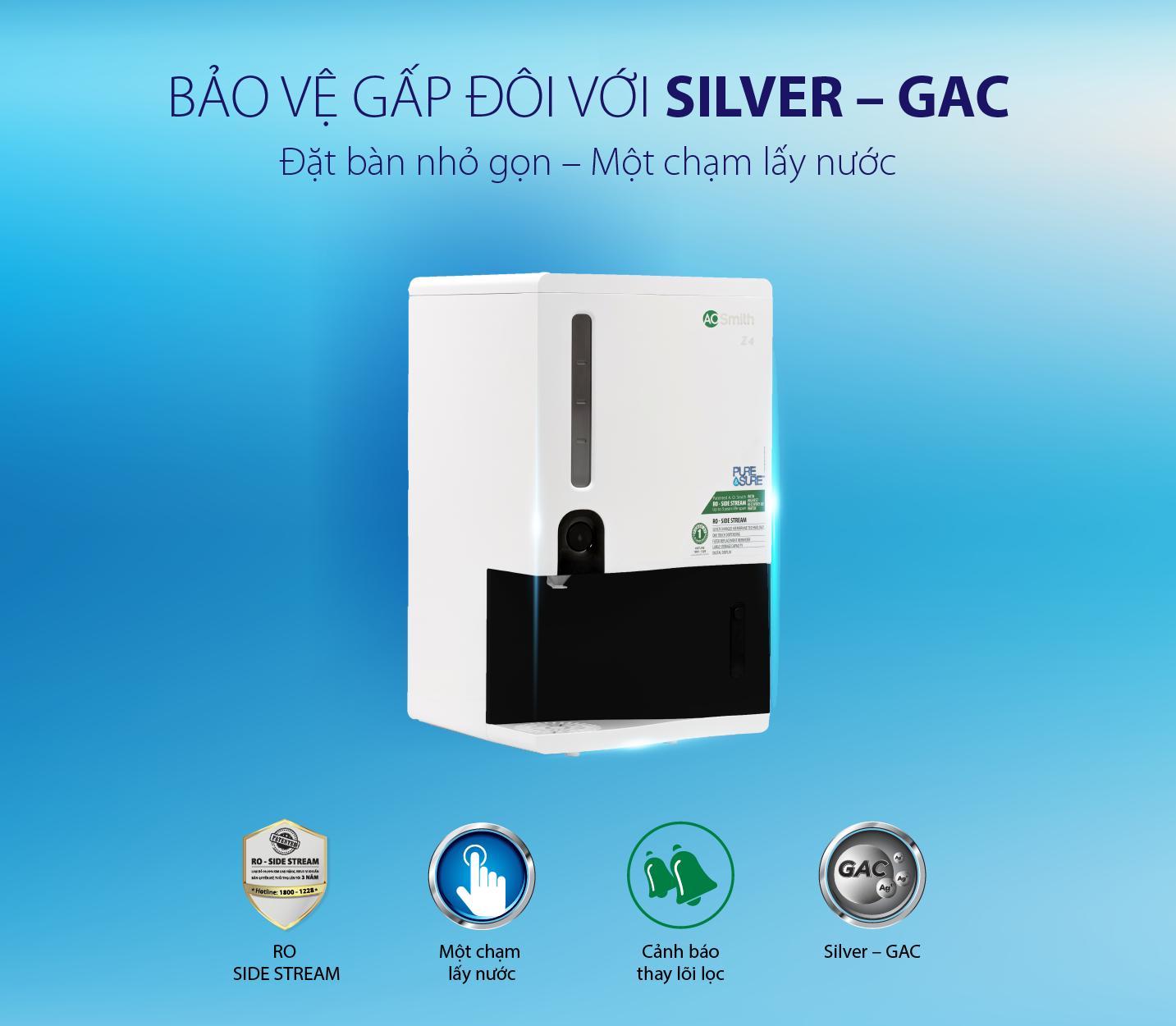 Máy lọc nước RO AOSmith Z4