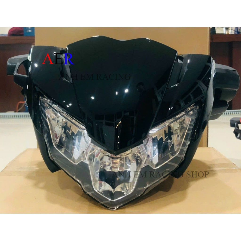 Pha đèn ex150 2019 gắn ex150 2015 sài đồng hồ zin