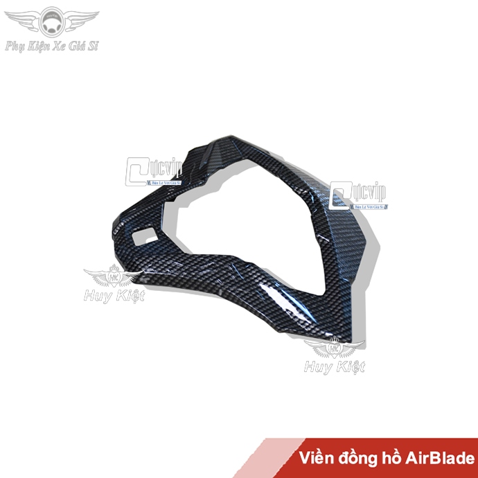 Ốp viền đồng hồ airblade 2016 - 2019 carbon ms1704
