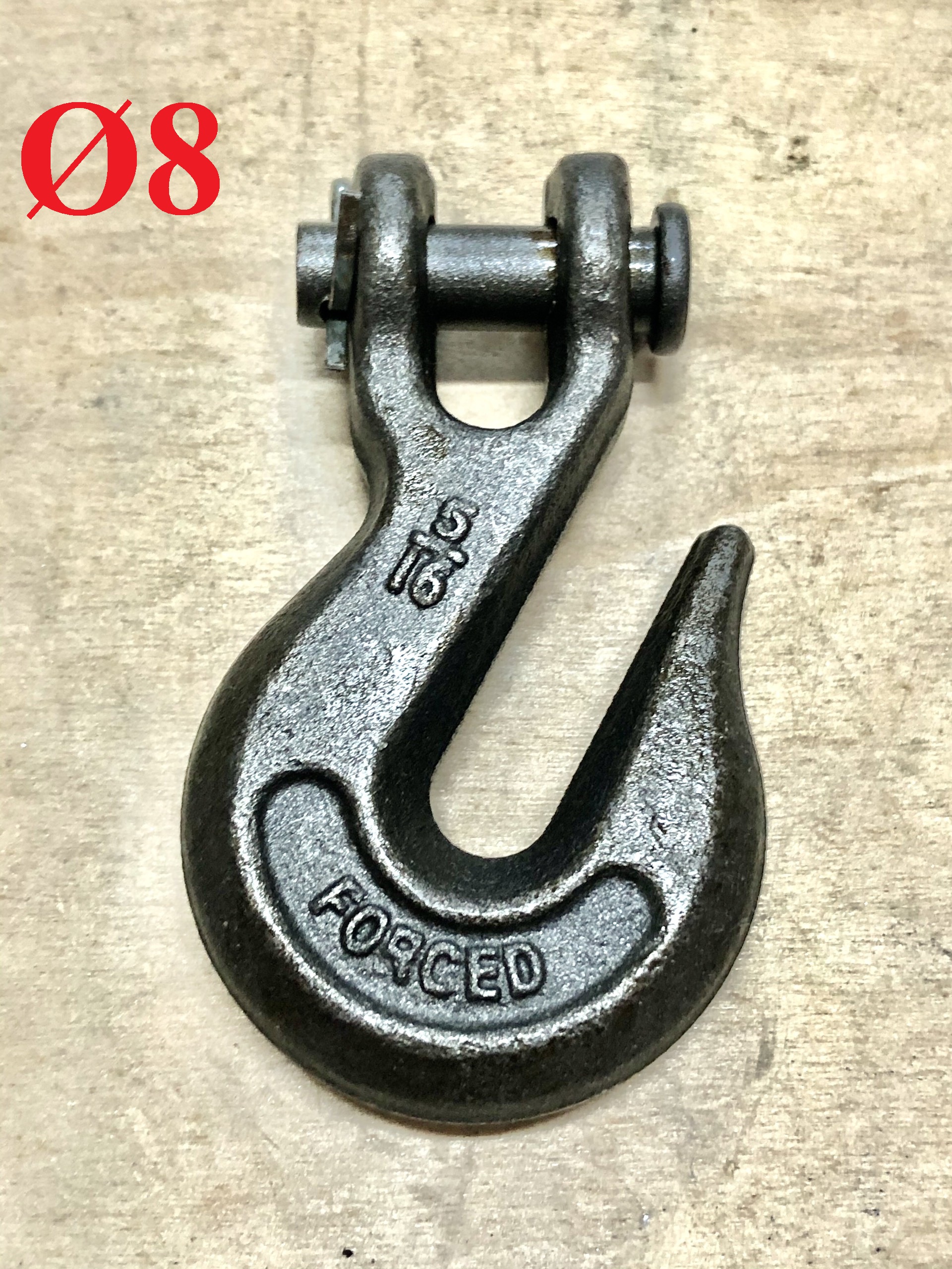 Móc xích đúc đen tải cao Ø 12mm (7/16) - 5.4 Tấn