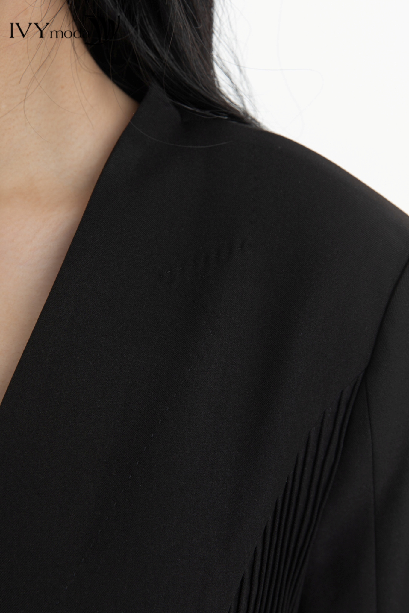[TỪ 20H 8.9 - VOUCHER 10% ĐƠN 499K|GIẢM TỐI ĐA 150K] Elegant Blazer - Áo blazer phối đai IVY Moda MS 67T0132