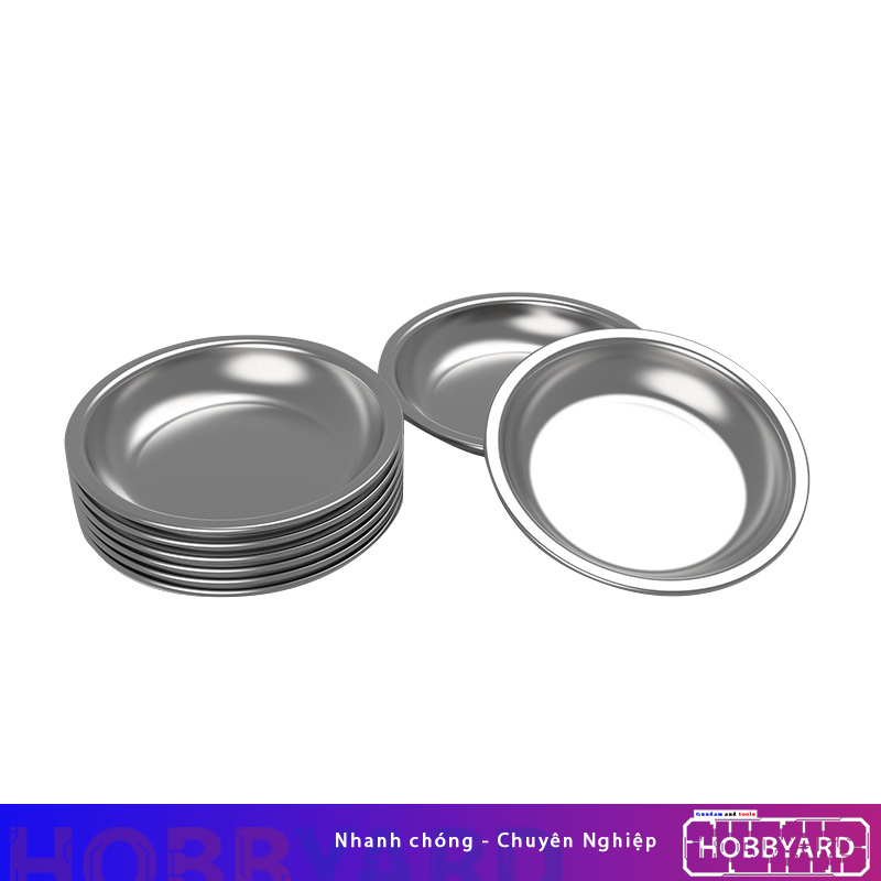 Chén pha sơn Paint Tray Hobby Mio - 1 bộ 10 chén