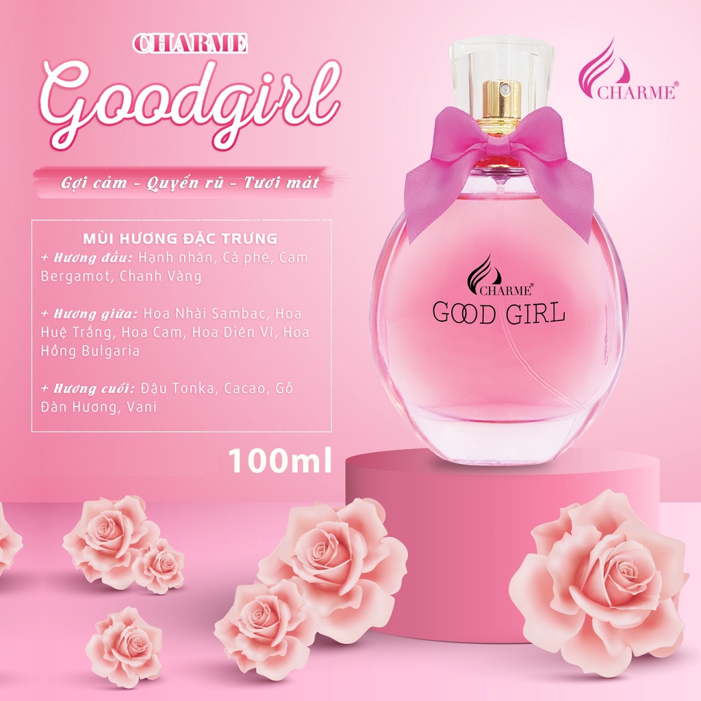 Nước hoa nữ Char.me Good Girl 100ml