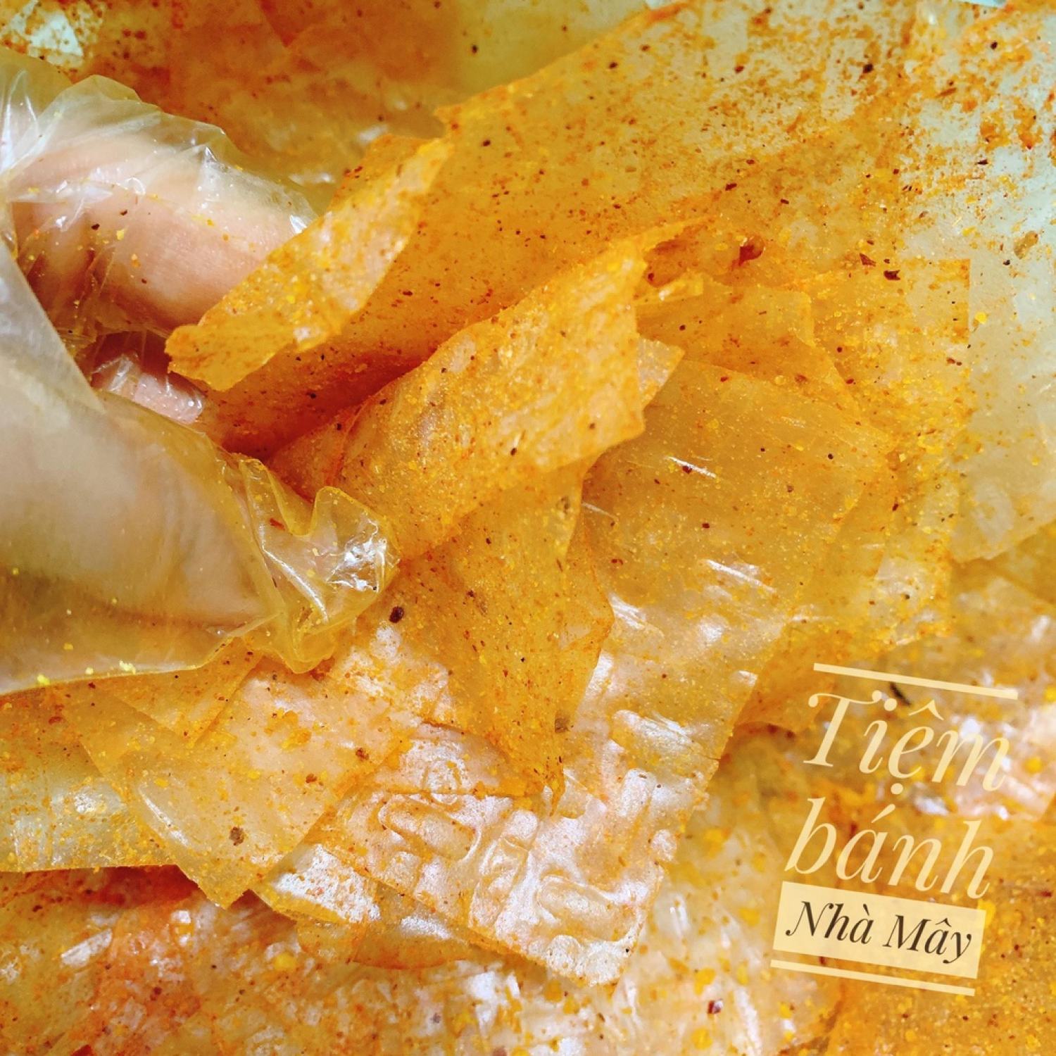 [500gr] Bánh Tráng Tỏi Bò Cay Tây Ninh (sate bò)