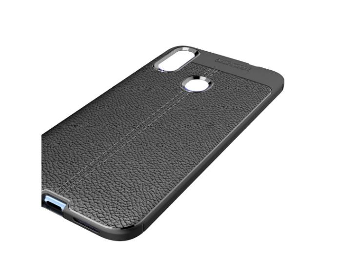 Ốp lung silicon dẻo vân da cho Realme 3 pro
