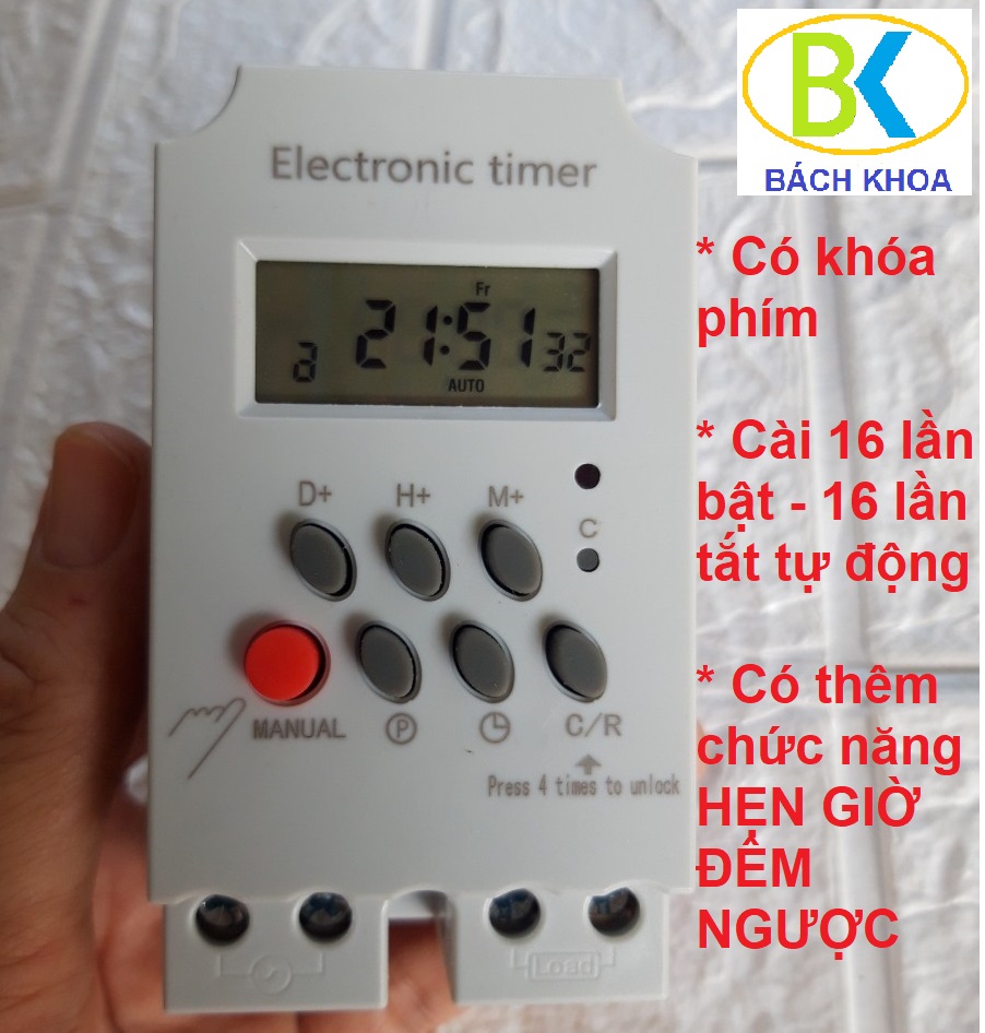 Công tắc hẹn giờ thông minh kg316t-ii