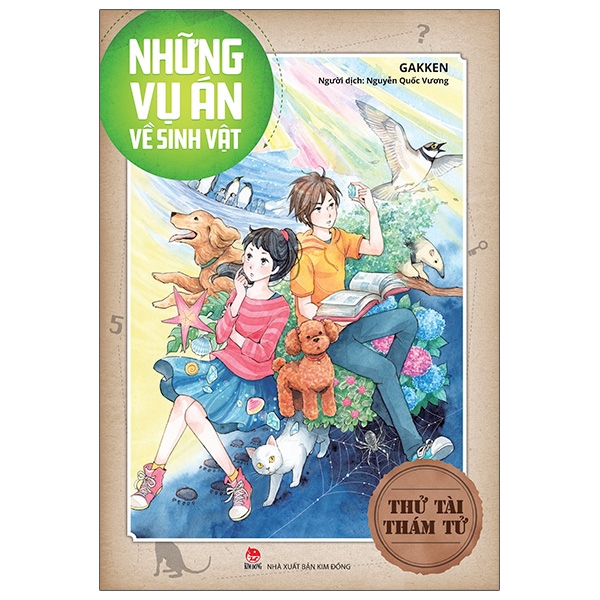 Fahasa - thử tài thám tử - những vụ án về sinh vật