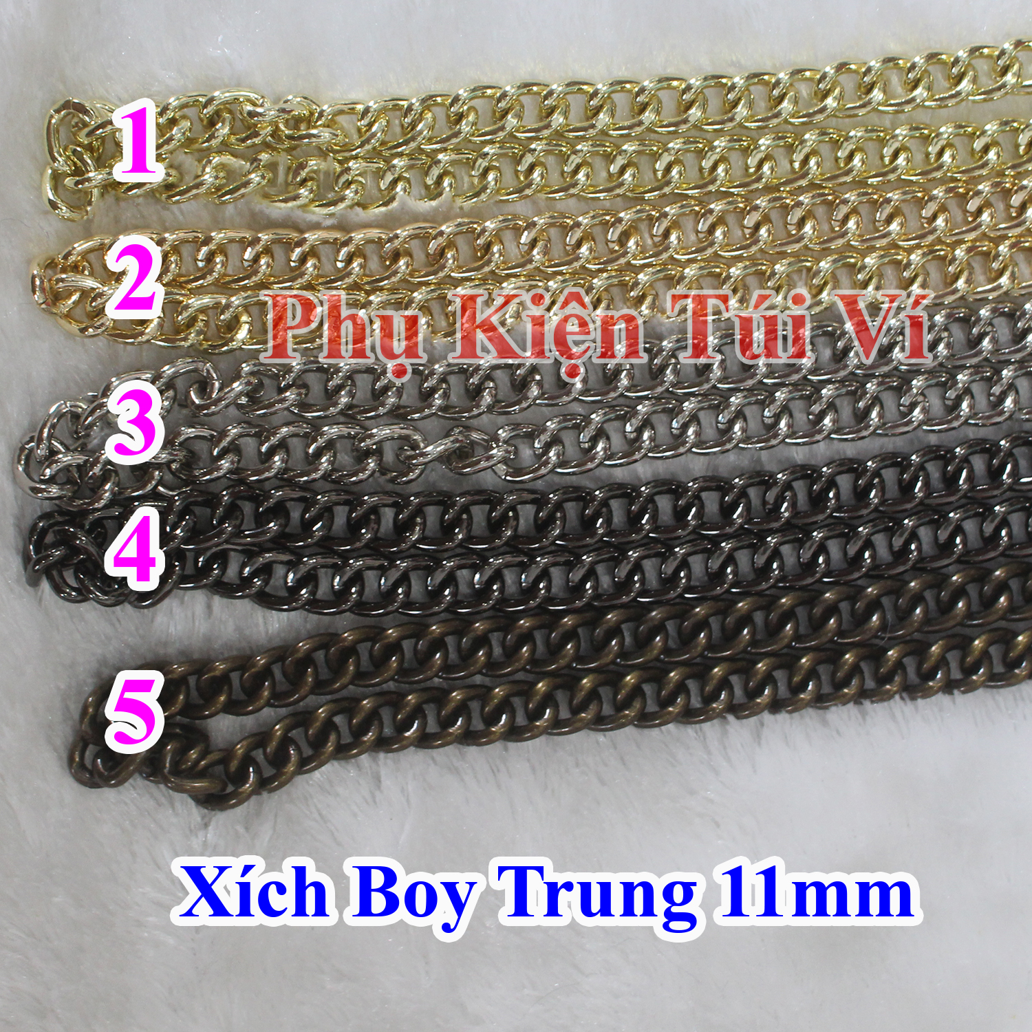 Medium Boy's Chain Makes a 11mm Handbag