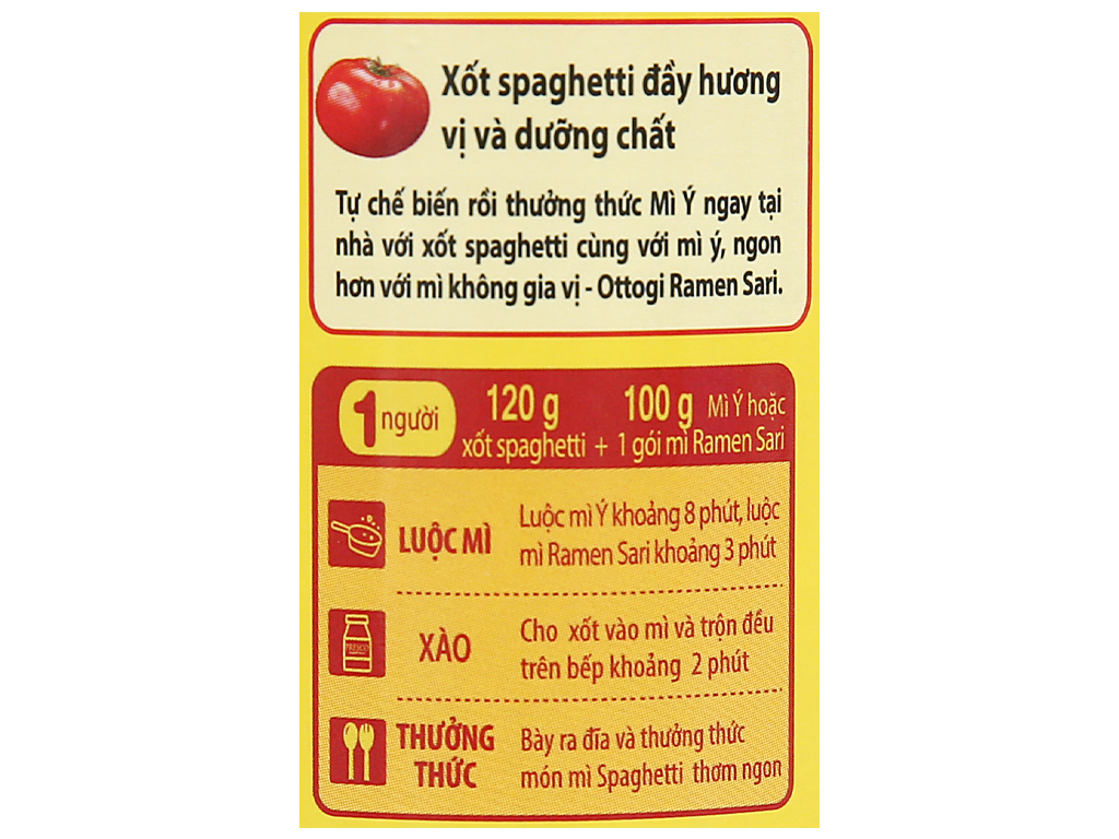 Sốt spaghetti Ottogi 220g