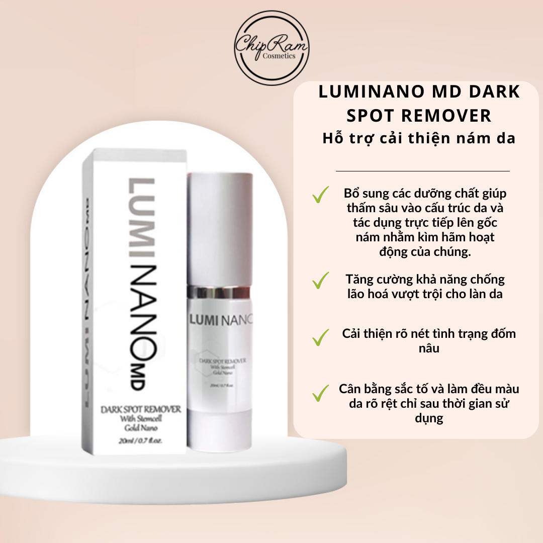 Kem giảm nám LumiNano MD Dark Spot Remover