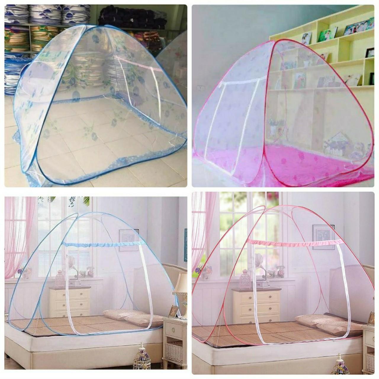 Mùng Chụp Tự Bung Xếp Gọn 1,6*2m giá rẻ