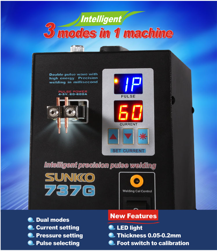 Máy Hàn Cell Pin SUNKKO 737G