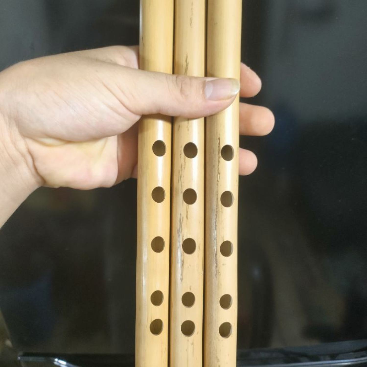 Sáo Trúc Si Giáng Bb4 Nứa Bắc [ Free Ship] Chuẩn Âm
