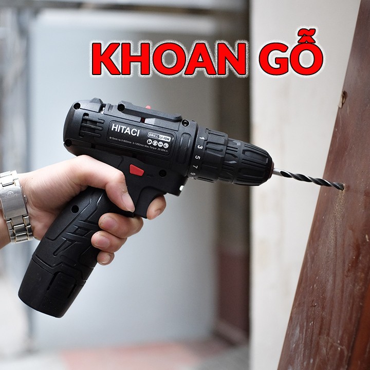 máy khoan pin - Máy khoan pin 2 tốc độ