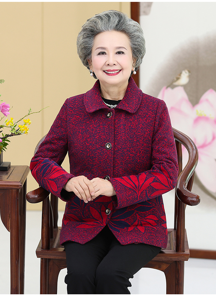 ÁO KHOÁC ẤM CHO NGƯỜI GIÀ, nhài