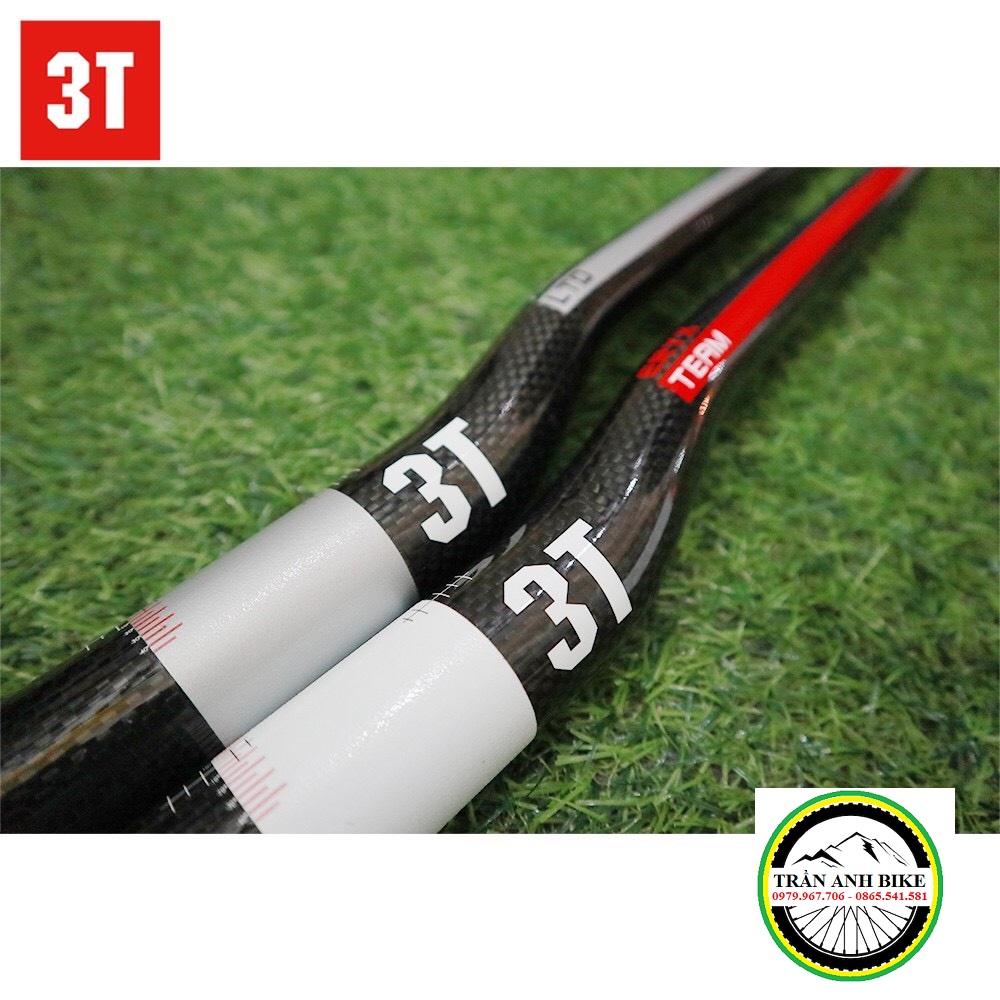 Ghi Đông Ngang Carbon xe đạp 3T 31.8x660mm