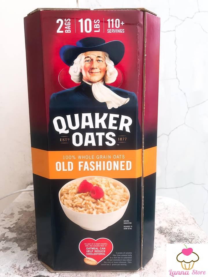 [HCM]Yến Mạch Quaker Old Fashioned thùng 45kg