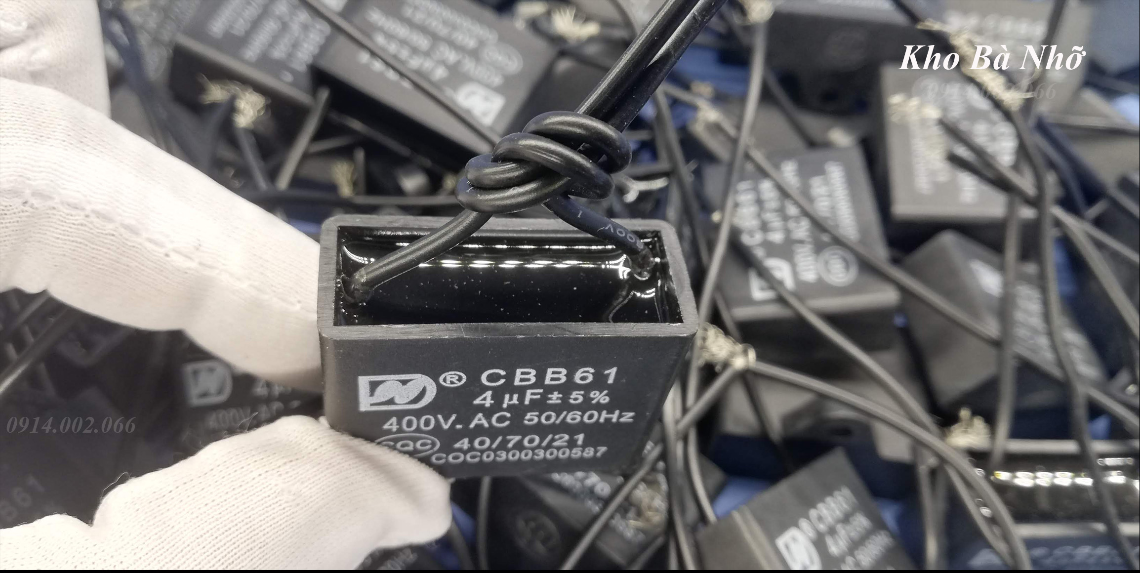 (4uf) Tụ quạt 4uf - CBB61 400VAC
