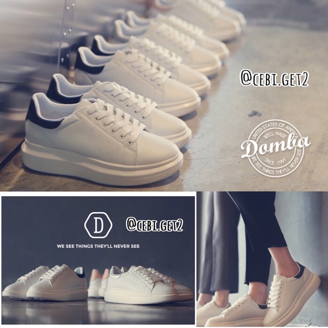 [Authentic Only] Giày Domba HIGH POINT Gót Đen, Holo Chính Hãng - H-9111