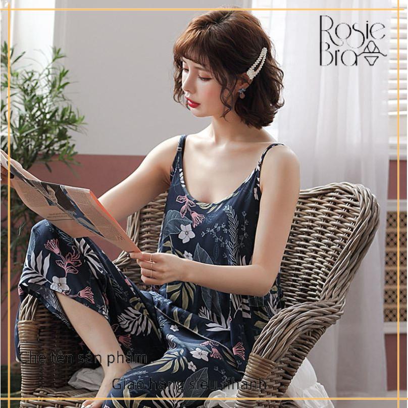 Bộ mặc nhà vải linen siêu mát Ct278