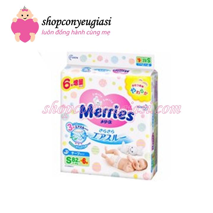 Tã - bỉm dán merries nội địa thêm miếng s88