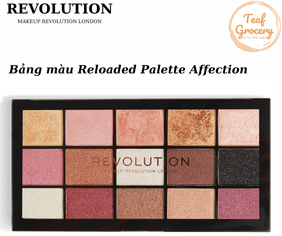 Bảng phấn mắt trang điểm _ Makeup Revolution London Reloaded Affection
