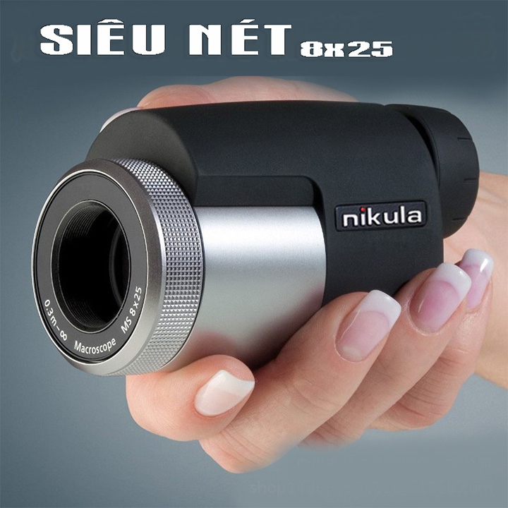 Ống nhòm đơn 1 mắt siêu nét nhỏ gọn Nikula