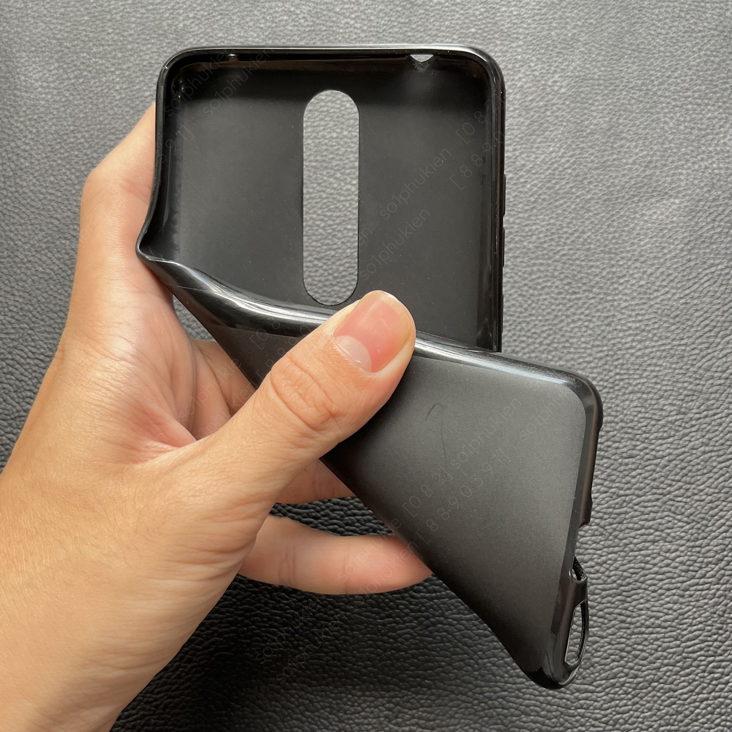 Ốp lưng Nokia 3.1 plus (x3) dẻo đen  siêu bền