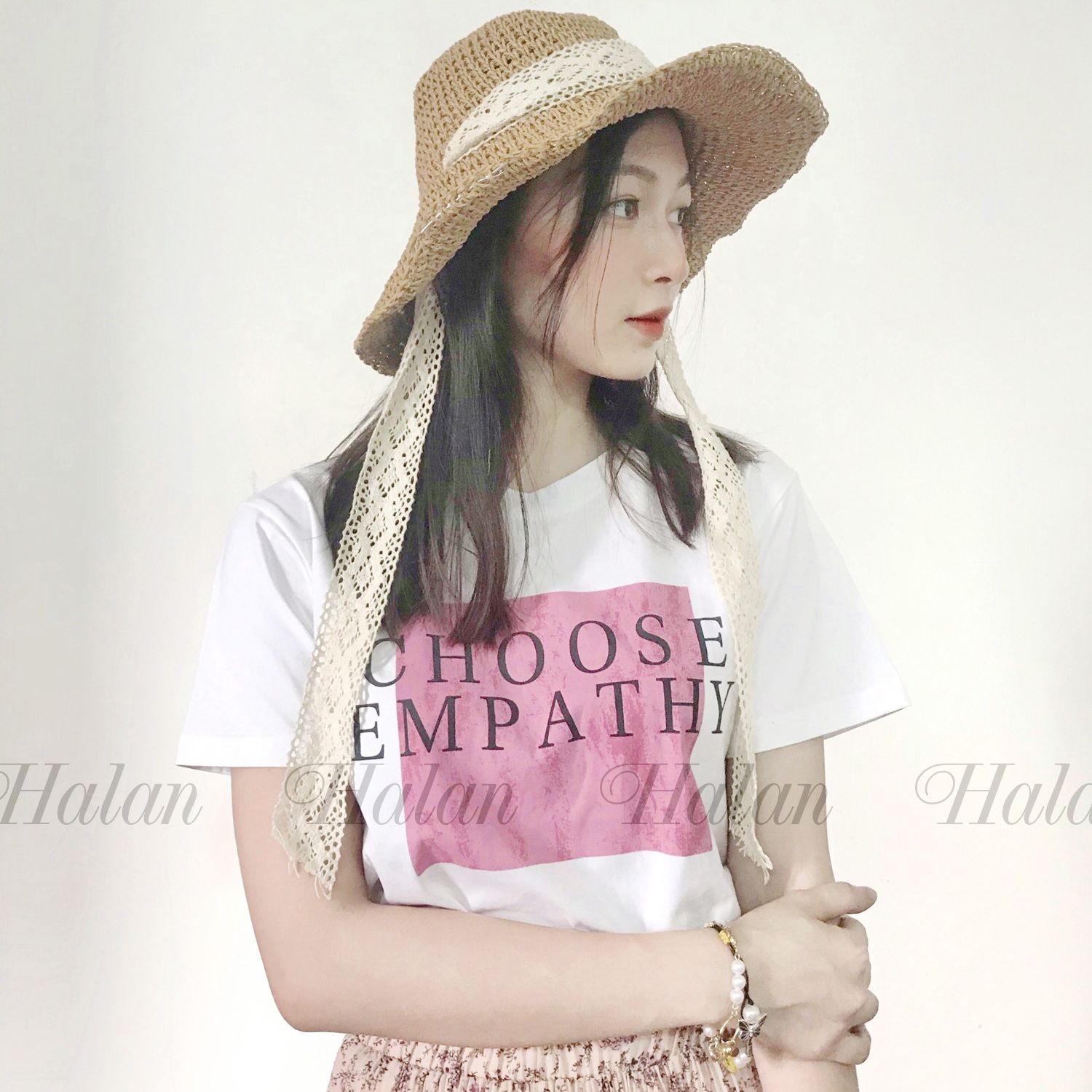 Áo Stradivarius cao cấp thun xuất phông - Nữ