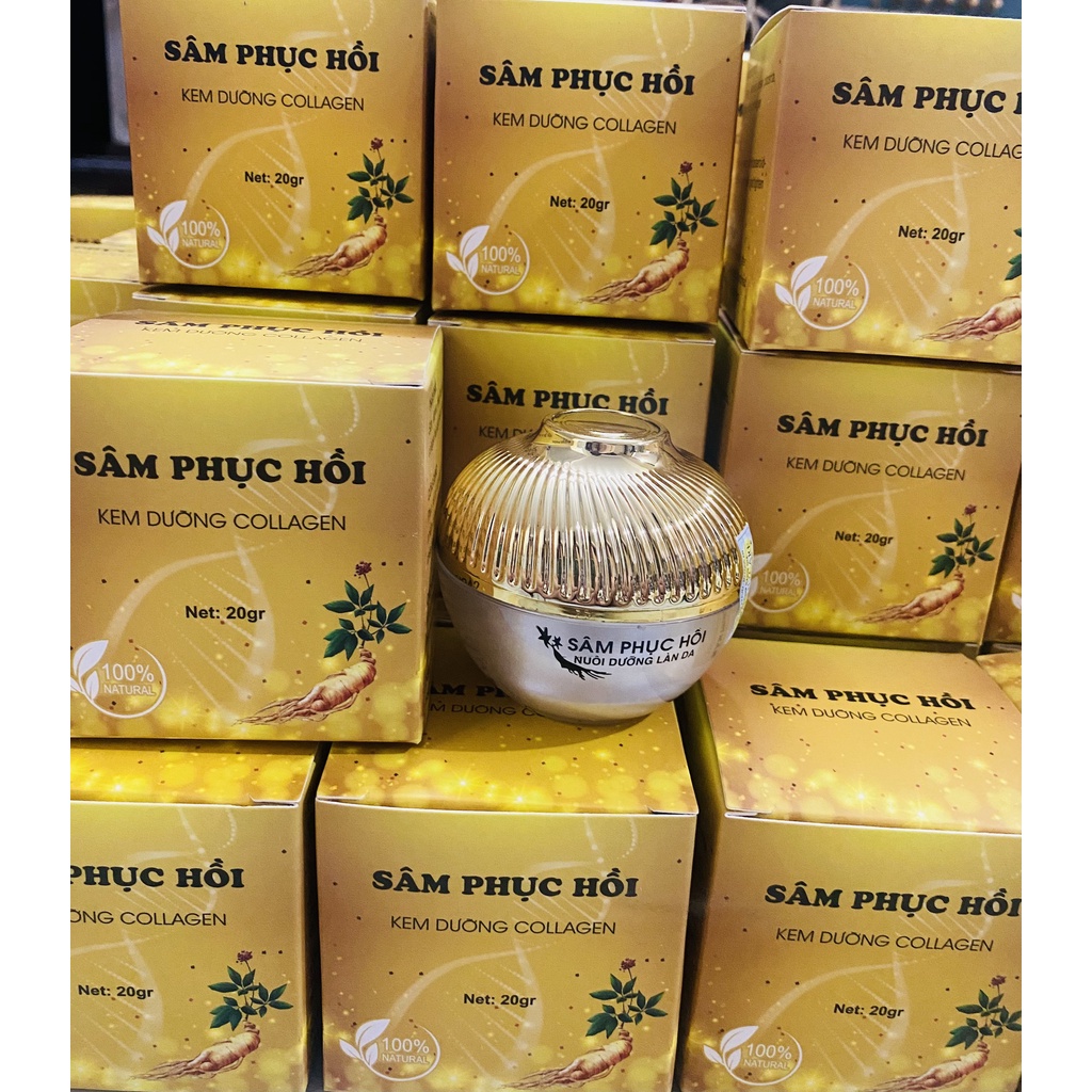 Hộp 20G Sâm Vip ( Kem Nhân Sâm Phục Hồi )