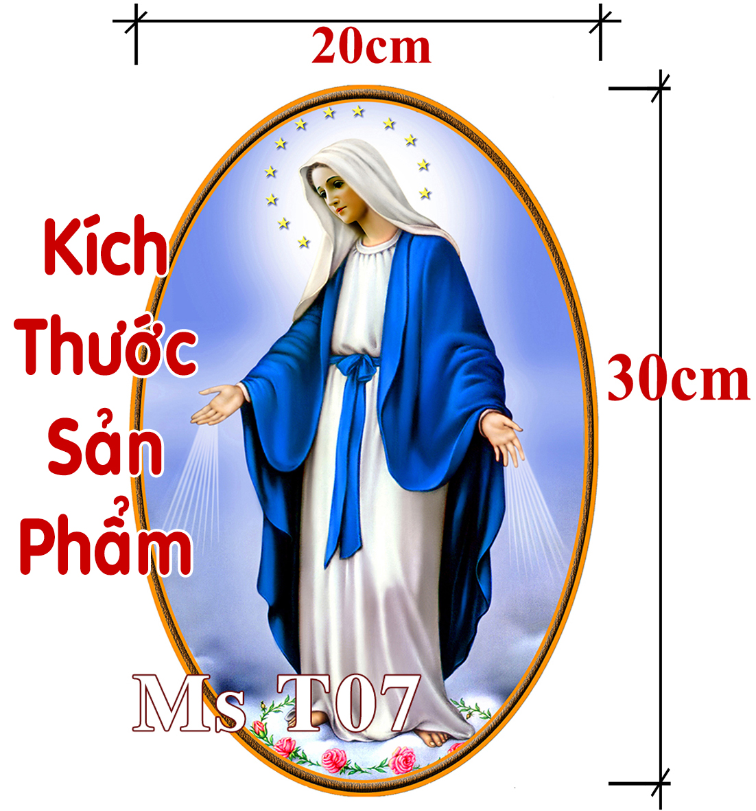 [HCM]Tranh Công Giáo Để Bàn