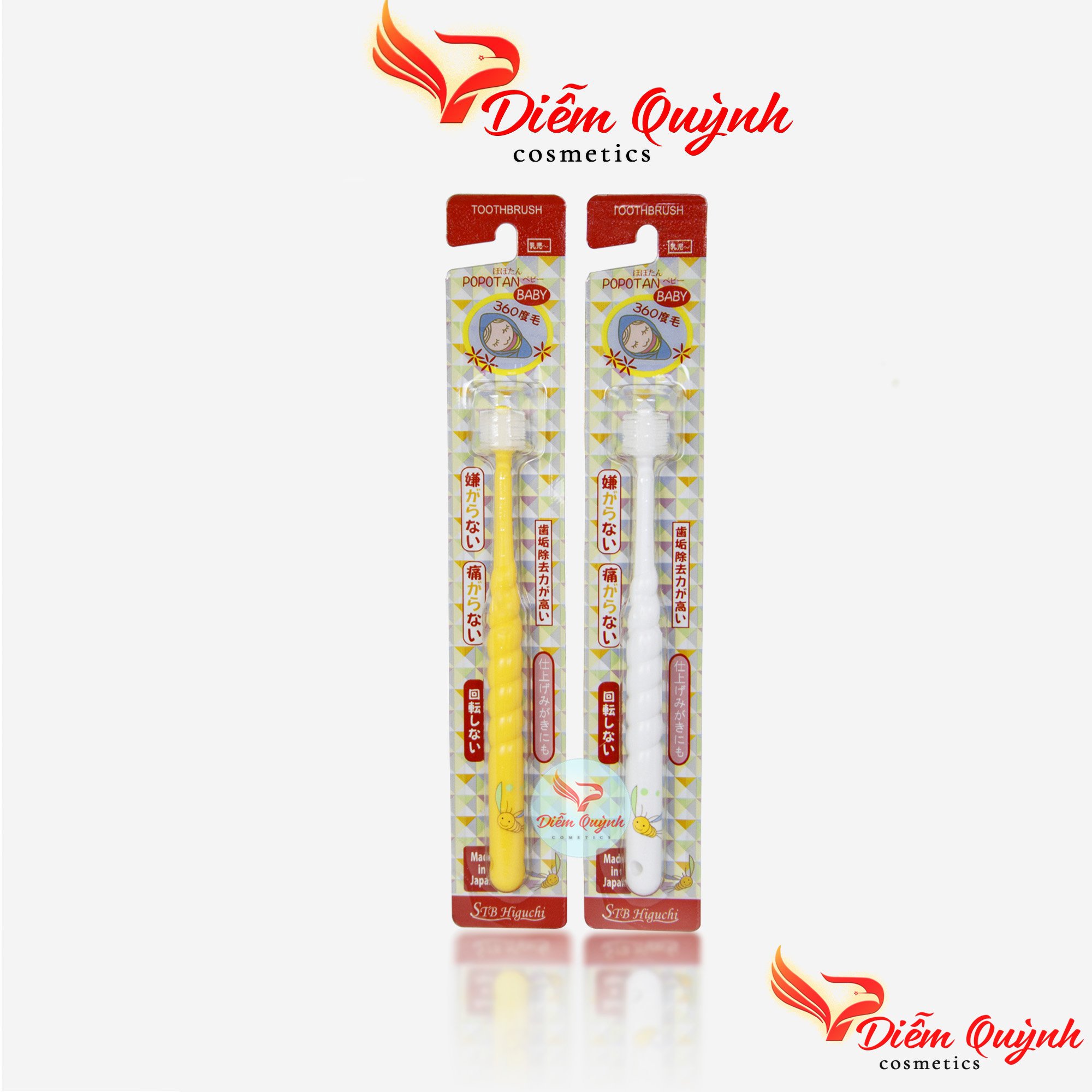 Bàn chải đánh răng 360 độ Higuchi Nhật bản