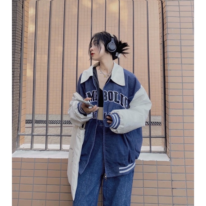 SBLS FULLZIP VARSITY JACKET ( ÁO KHOÁC BOMBER)(HÀNG CHÍNH HÃNG)