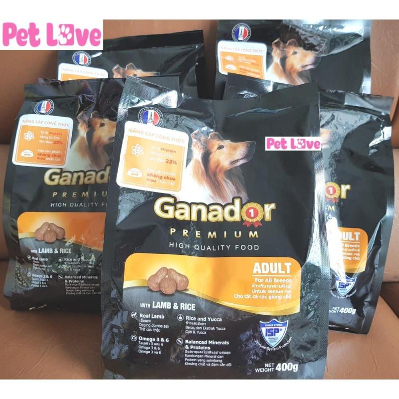 COMBO 5 GANADOR thức ăn hạt cho chó lớn (5 x 400g/ gói)