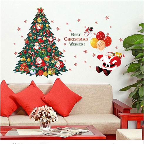 Decal dán tường Cây thông noel BINBIN PK453