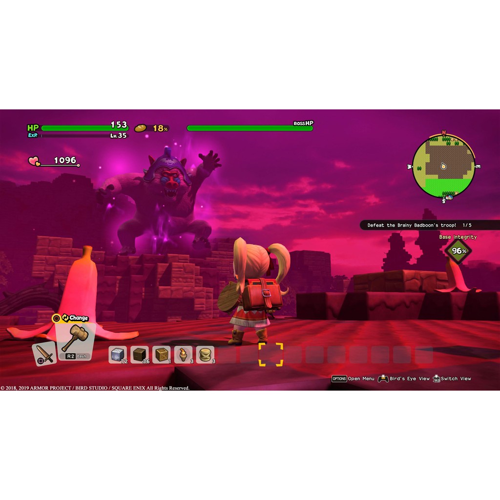 Đĩa game Ps4 : Dragon Quest Builders 2 Hệ Us