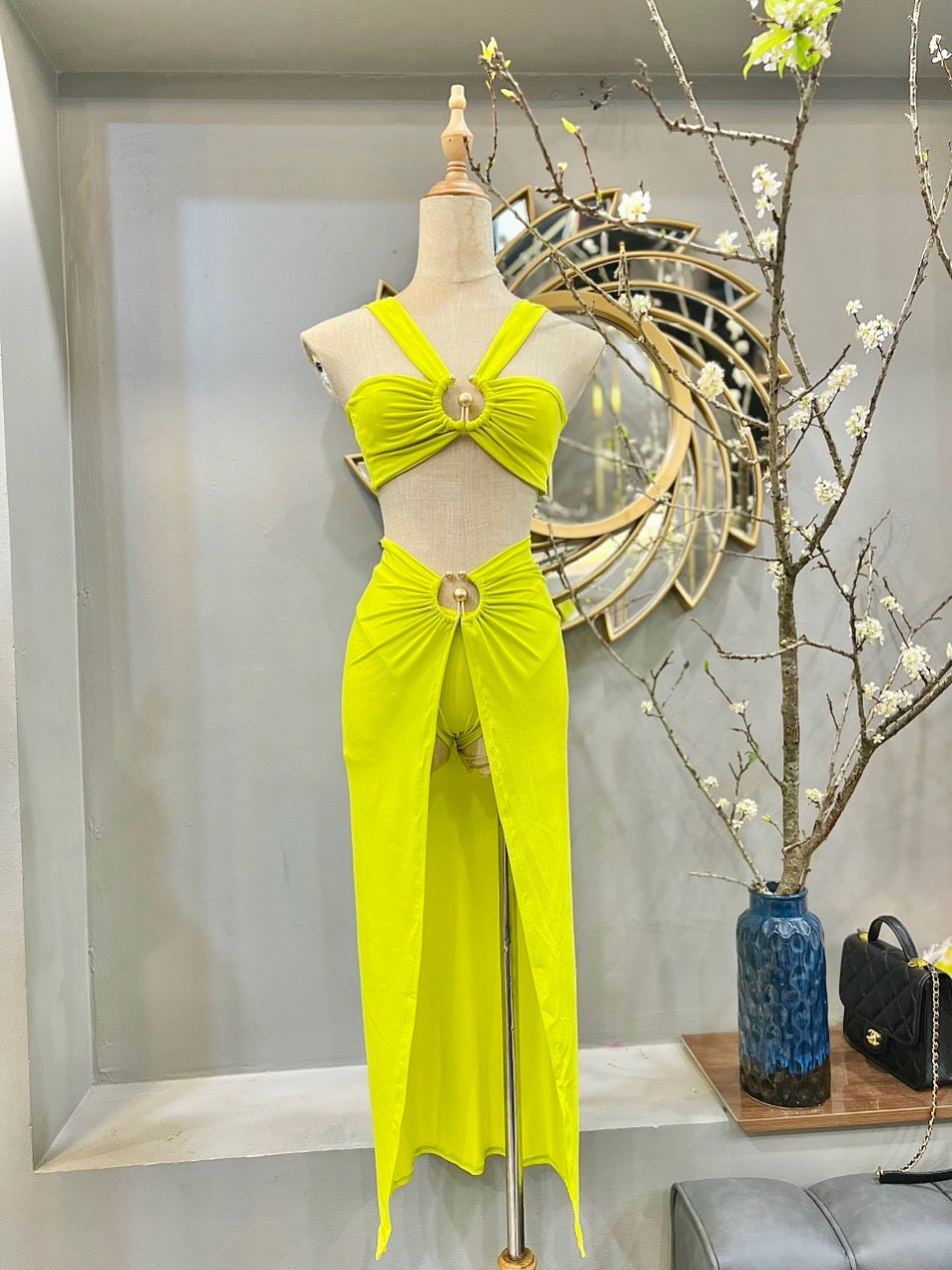 BIKINI BIGSIZE THIẾT KẾ 3 MÓN BKN5 (TÁO ĐỎ BIGSIZE 55-90KG) 🍎🍎🍎