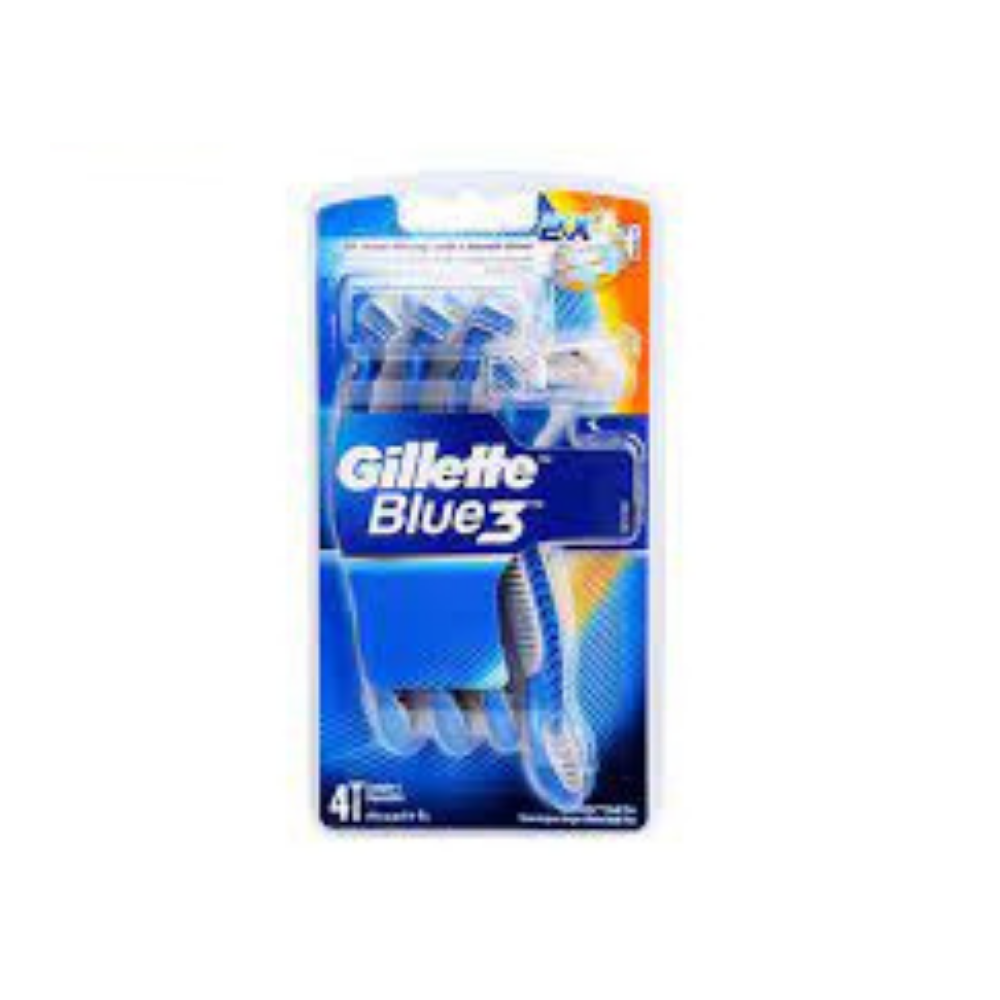 Dao Cạo RâuGILLETTE Blue3X Comfort - Hộp4 Cây