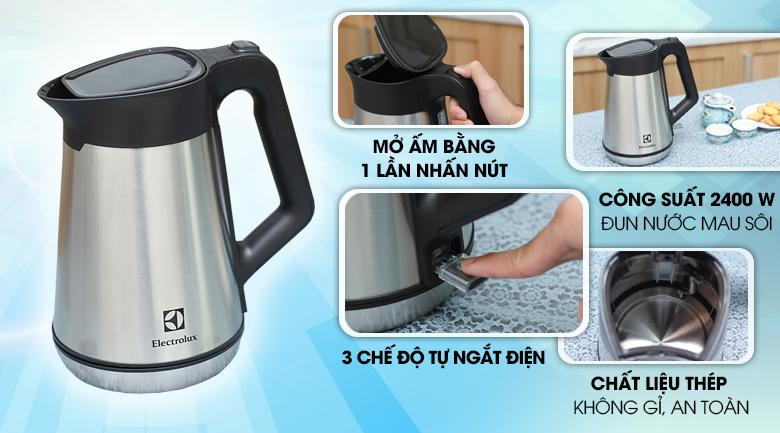 Bình siêu tốc Electrolux 1.5 lít EEK5604S
