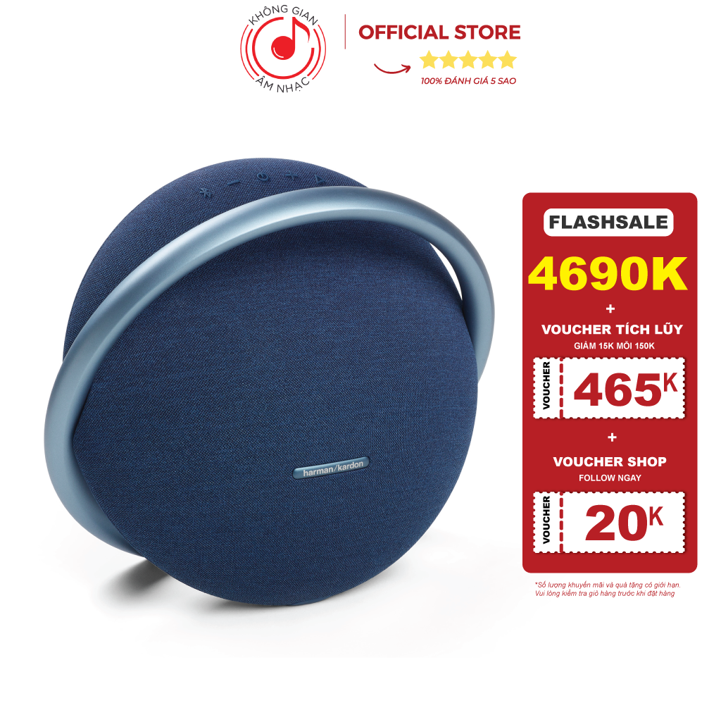 Loa Bluetooth Harman/Kardon Onyx Studio 7 - Chính Hãng PGI