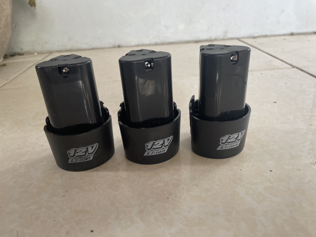 Combo 3 quả pin máy khoan 12V lion