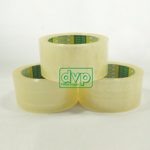 Băng keo TRONG/ VÀNG ĐỤC Angle OPP 4.7cm - 80 yard đủ