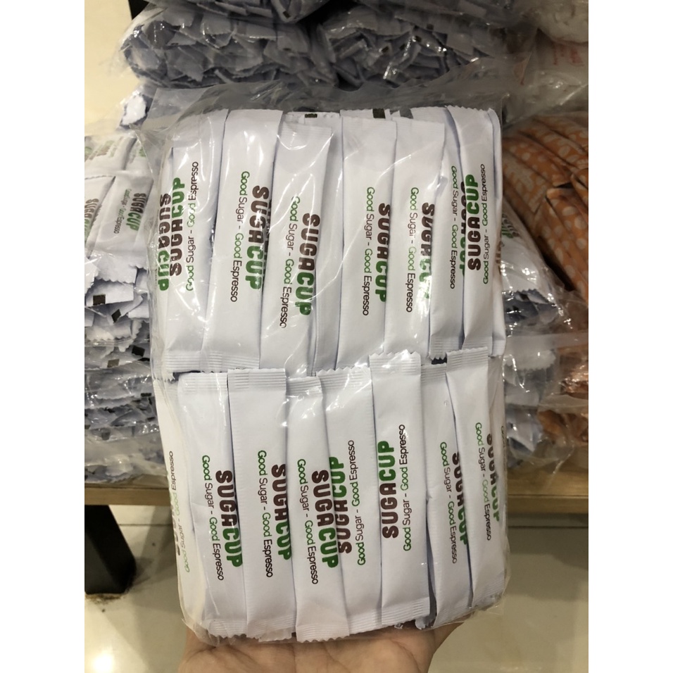 Đường que uống Café (gói 100 tép)