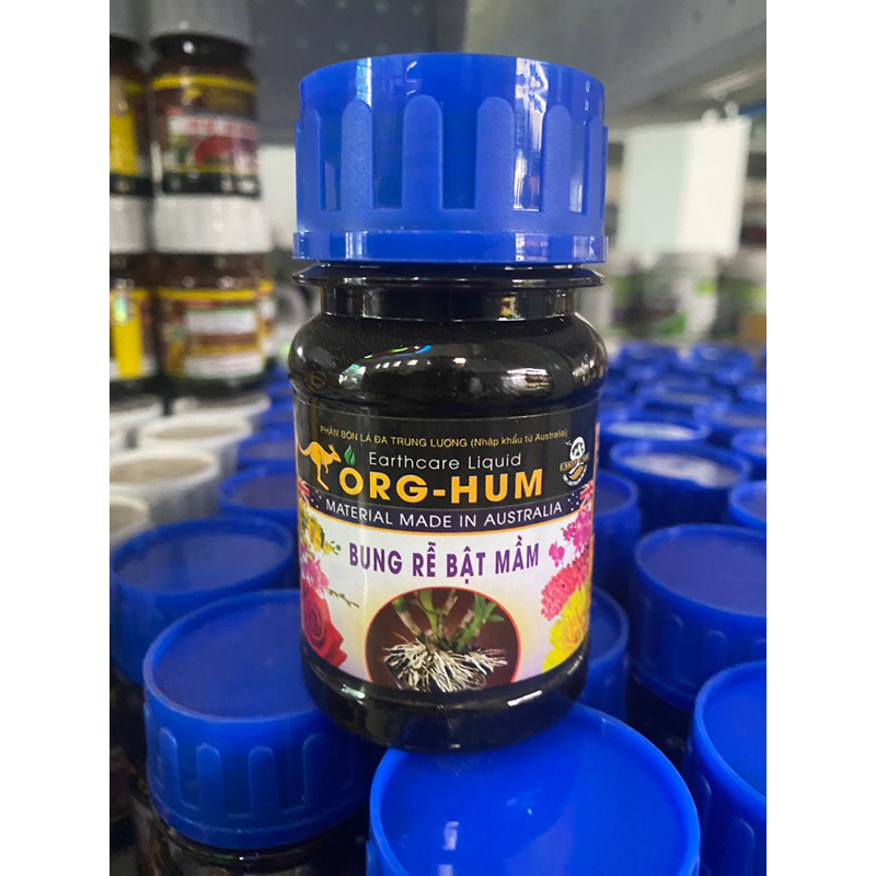 Phân bón bung rễ, bật mầm cho lan ORG-HUM lọ 100ml