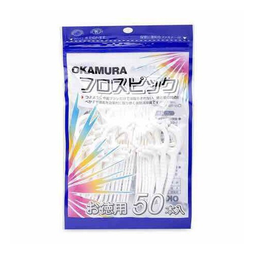 Tăm chỉ nha khoa okamura 50P